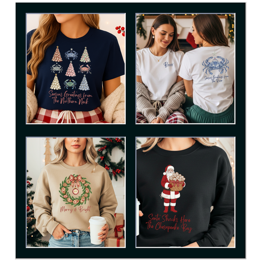 🎄 Coastal Christmas Collection: Where Holiday Cheer Meets Chesapeake Charm