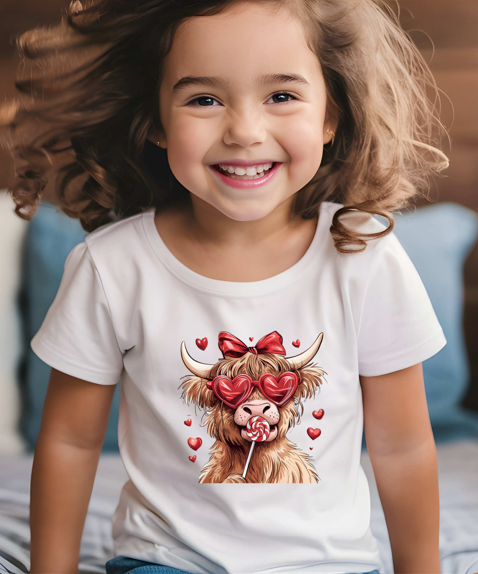 Valentine Highland Cow image 1